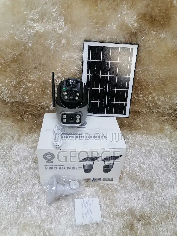 High Quality !Solar Camera 4G Dual Lens 2MP PTZ 1080P