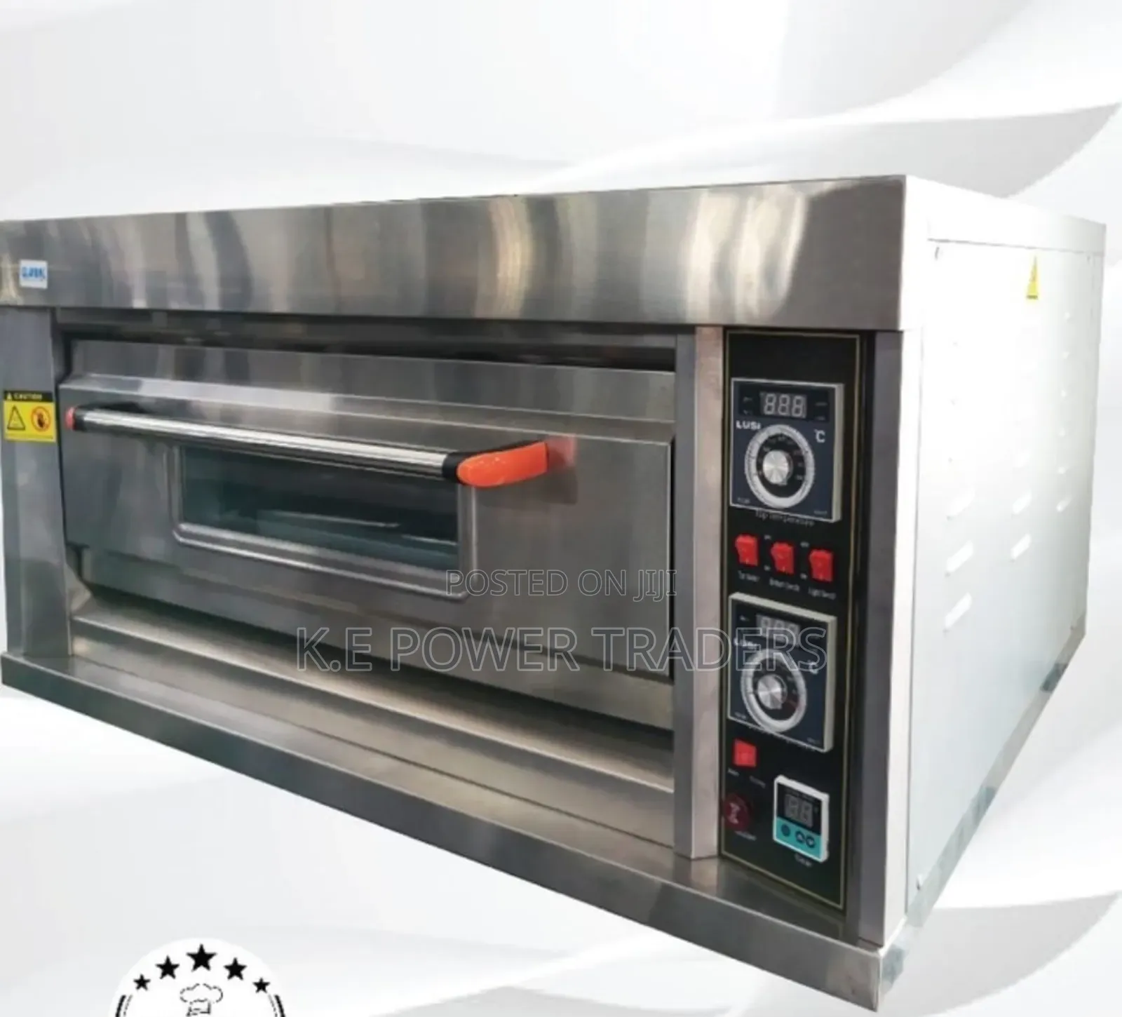 Commercial 1 Deck 2 Tray Oven
