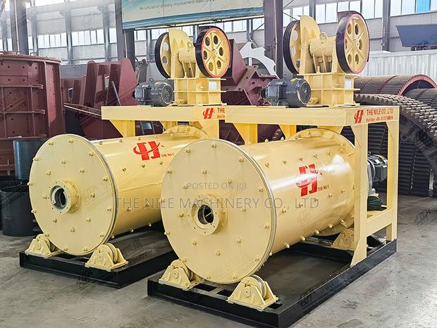 Jaw Crusher With Ball Mill for Rock Mining Gold Processing - main view