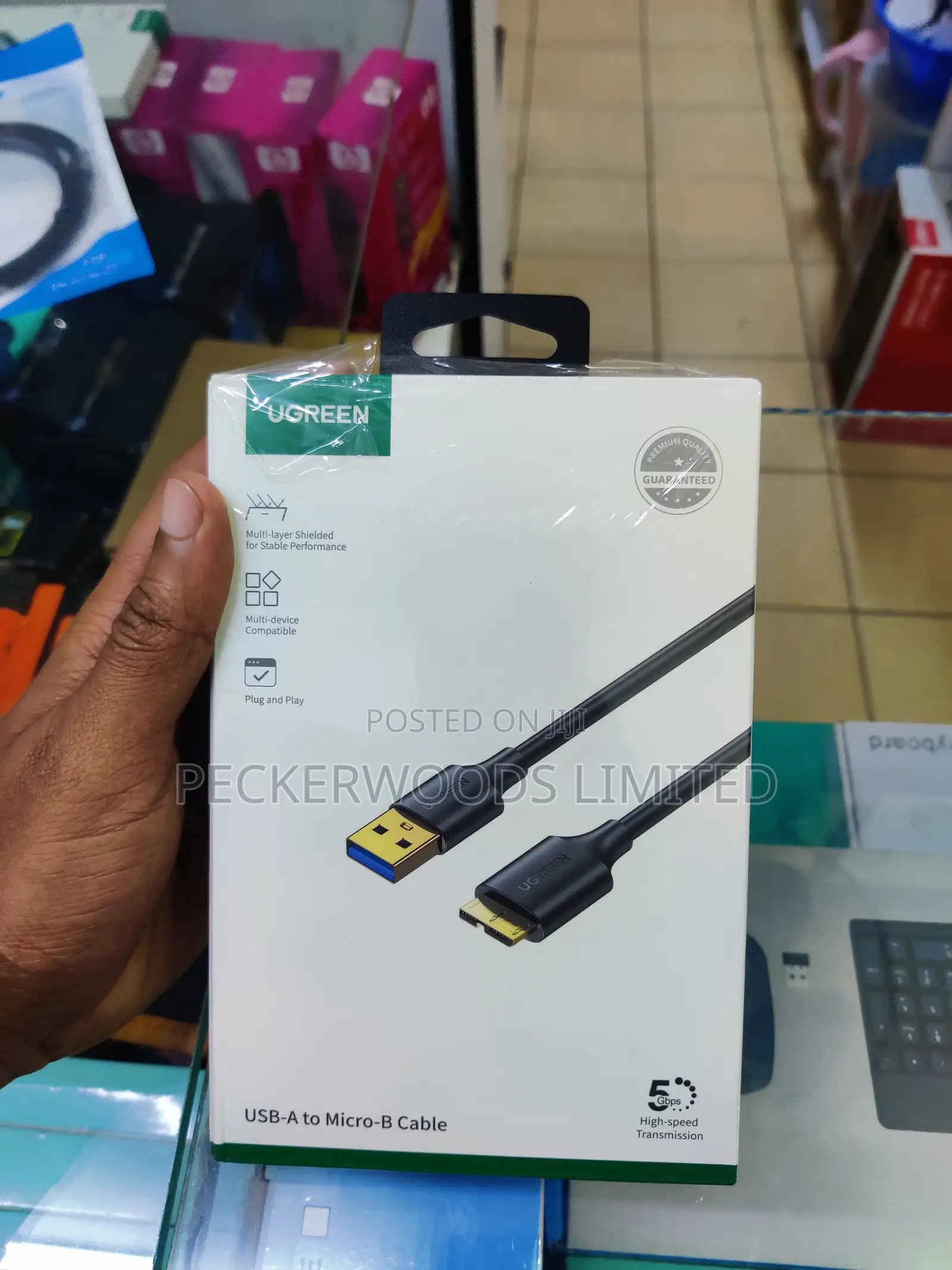 Micro USB 3.0 Male Connector Offers Enhanced Data Transfer