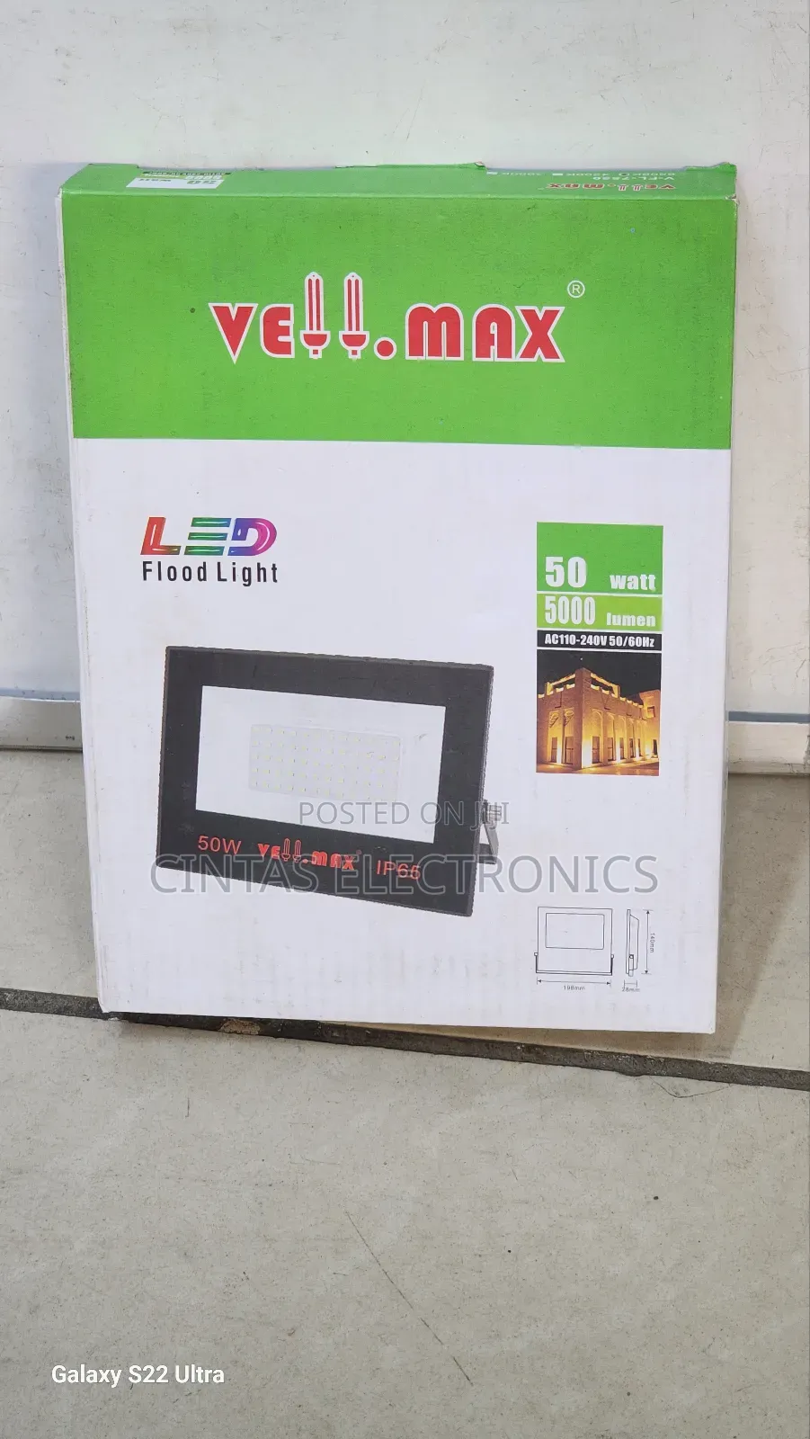 Vemax LED Floodlight 50W