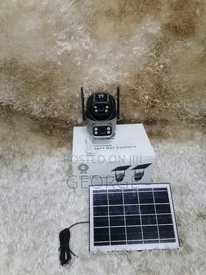 Dazzling Solar Camera 4G Dual Lens SIM Slot 2MP PTZ 1080P