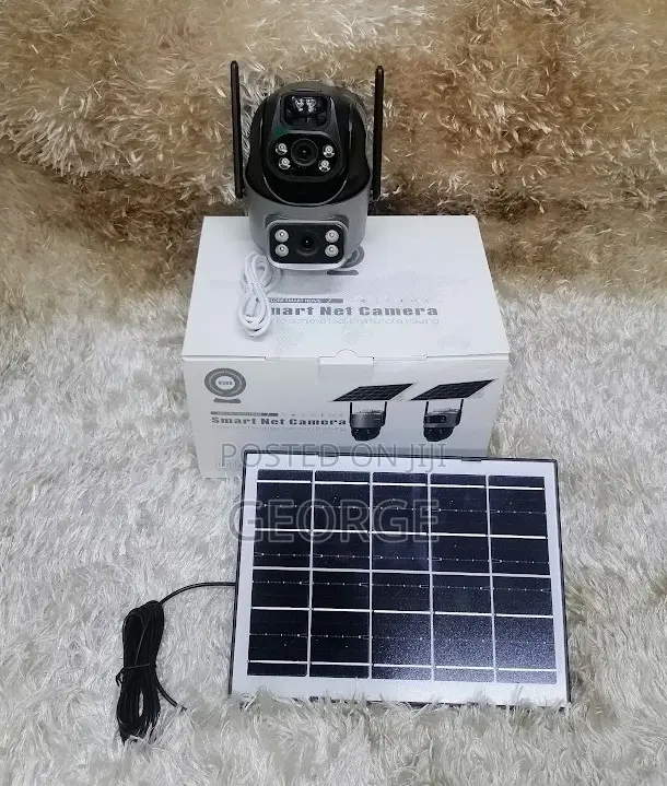 Brillant Solar Camera 4G Dual Lens SIM Slot 2MP PTZ 1080P