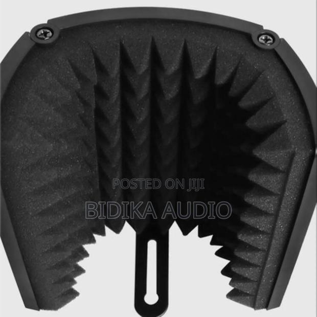 Microphone Isolation Screen With Stand Acoustic Sound Shield - thumbnail 2