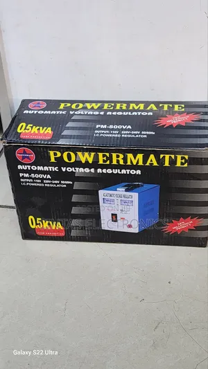 Powermate PM-500VA Automatic Voltage Regulator 0.5KVA