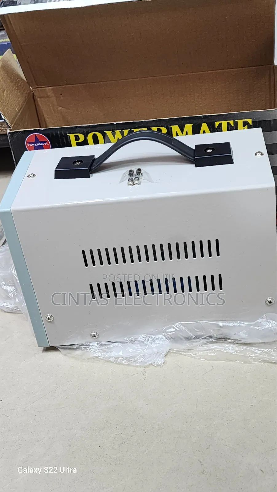 Powermate PM-500VA Automatic Voltage Regulator 0.5KVA
