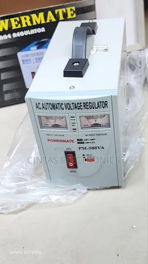 Powermate PM-500VA Automatic Voltage Regulator 0.5KVA