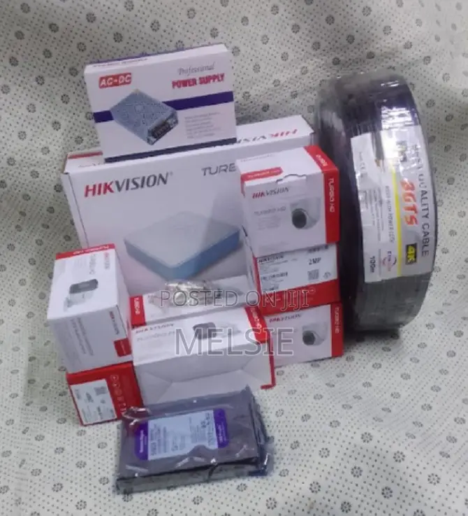 Top Quality Eight 8 Hikvision CCTV Cameras Full System Kit