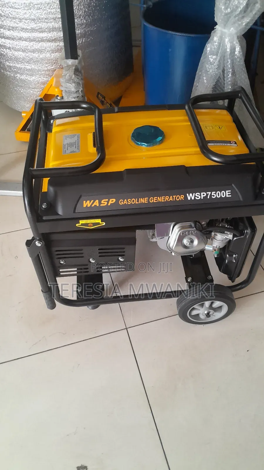 Wasp Gasoline  Generator WSP7500E