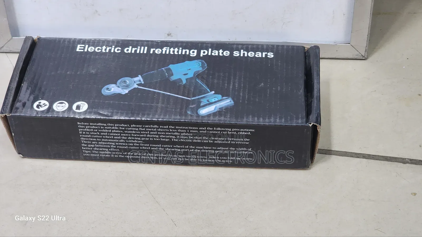 Electrical Drill Refitting Plate Shears