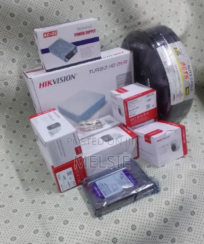 2mp Hikvision 8 Channels 8 Cameras 1080p CCTV Set Hikvision