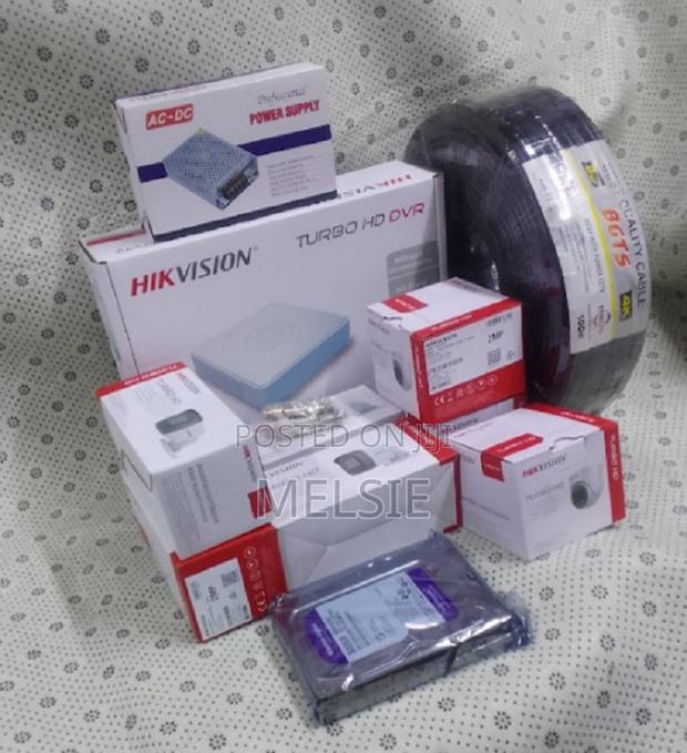 8 Channel Indoor Outdoor 8 Channel Hikvision Cameras Kits
