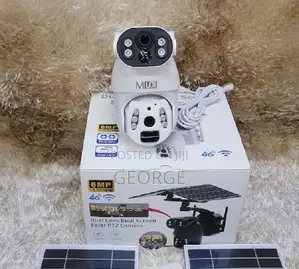 Compact 
Dual Lens 6mp Ubox 4g Simcard Solar Camera
