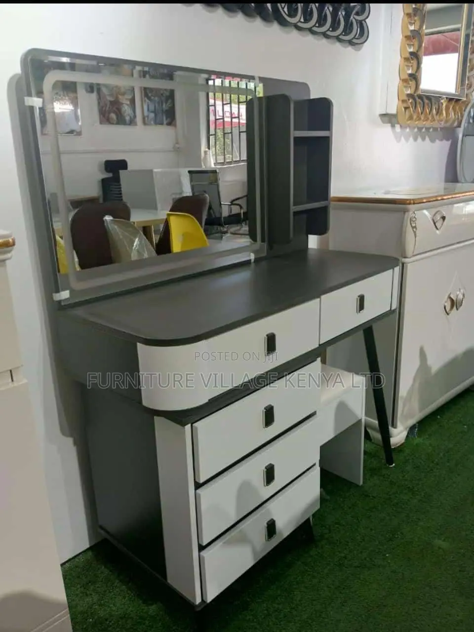 Dressing Tables; Modern Imported Vanity Make-Up Table