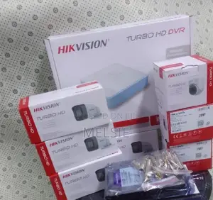 Four Channel One CCTV Cameras Hik Vision 1080p IR Kit