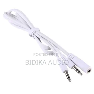 3.5mm Dual Male to Female Plug Jack Stereo Audio Wire
