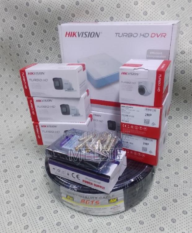 Four CCTV Full 1080p Complete Camera Hik Vision