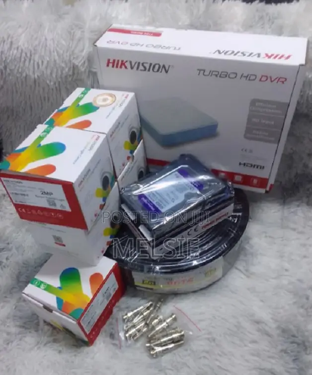COLORVU Full Kit 4 Channel Hikvision Full Kit 4 Channel Hik