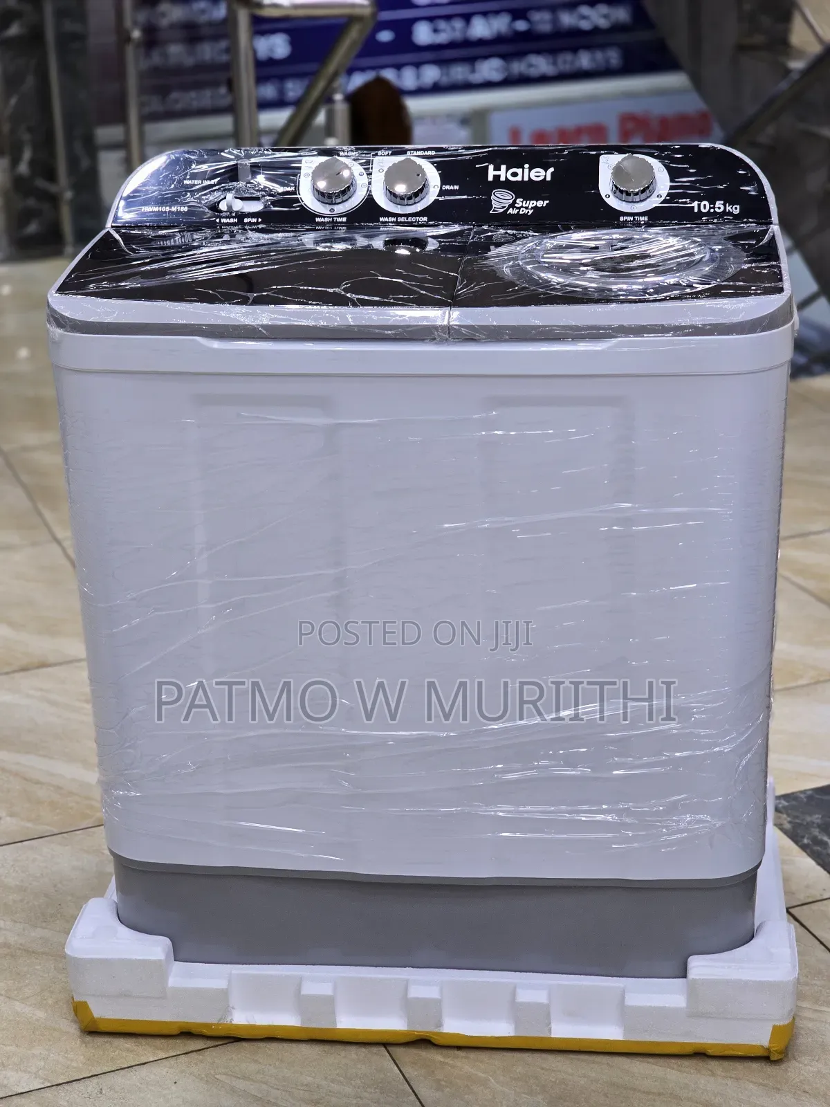 Washing Machine, Haier Washing Machine 10.5kg Twin Tub