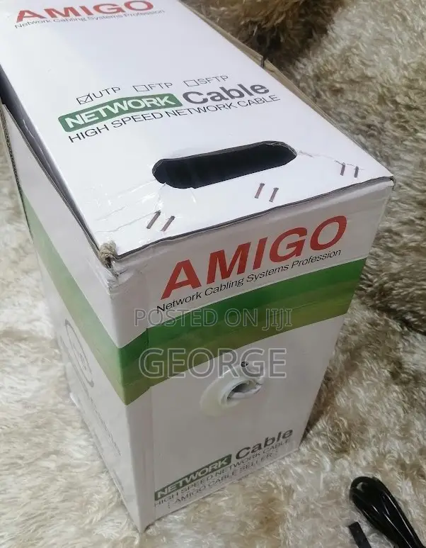 Manageable Amigo Cat-6 Indoor Lan Cable-305m
