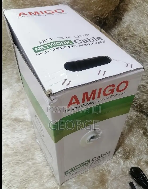 Efficient Amigo Cat-6 Indoor Lan Cable-305m