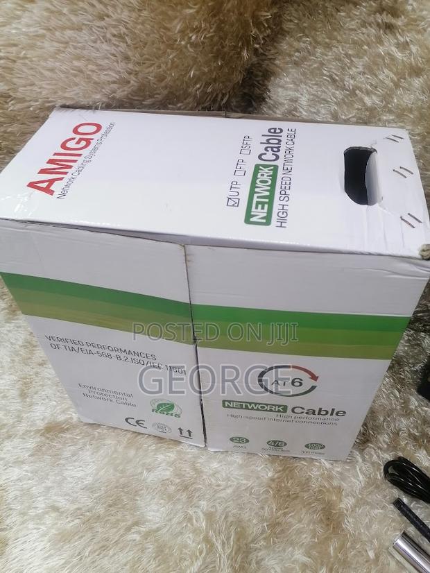 Perfect Cat 6 Amigo Cat-6 Indoor Lan Cable-305m