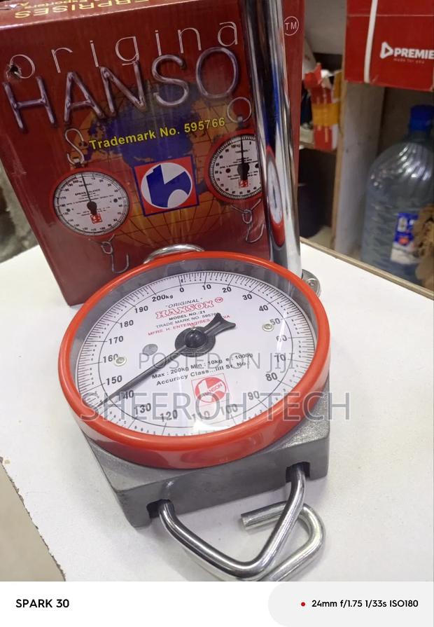 Hanson Weighing Scale 200kg