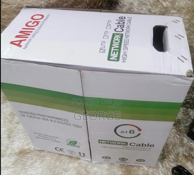 Recommend Amigo Cat 6 Cable/305m/ 1000fts