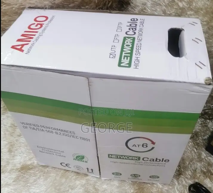Recommend Amigo Cat 6 Cable/305m/ 1000fts