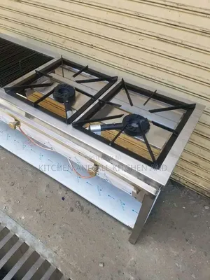 Combined Grill and 2burner Gas Cooker