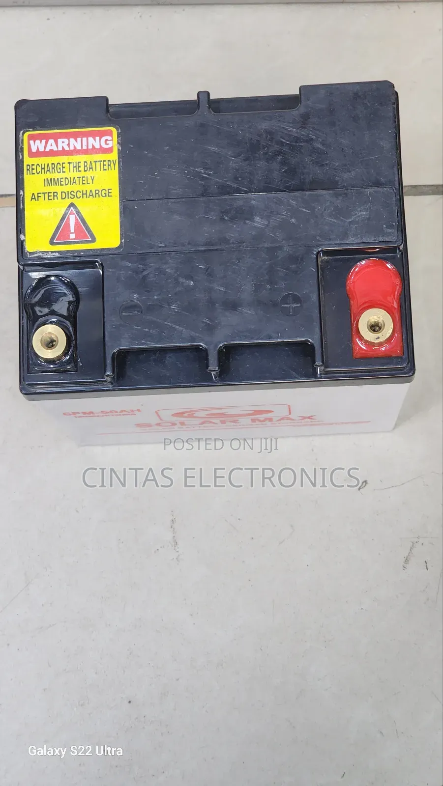 Solar Max Solar Battery Germany Standard 6FM 50AH