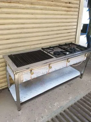 Dual Function Stainless Steel Gas Cooker