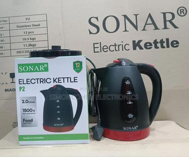 Sonar 2.0l Plastic Electric Kettle - main view