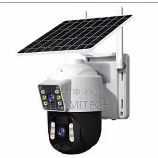 AI 4g PTZ Solar CCTV Camera Humanoid Detection