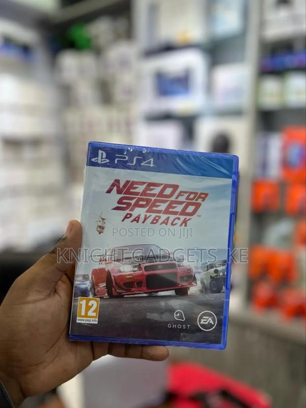 NFS Payback Playstation 4 - main view