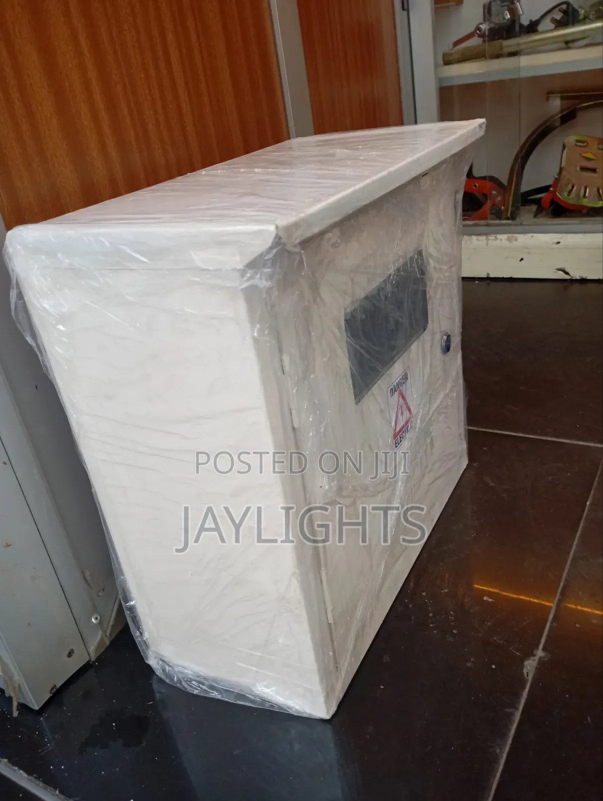 Wall Mount Locking Electric Box Electric 15 by 15 Coated