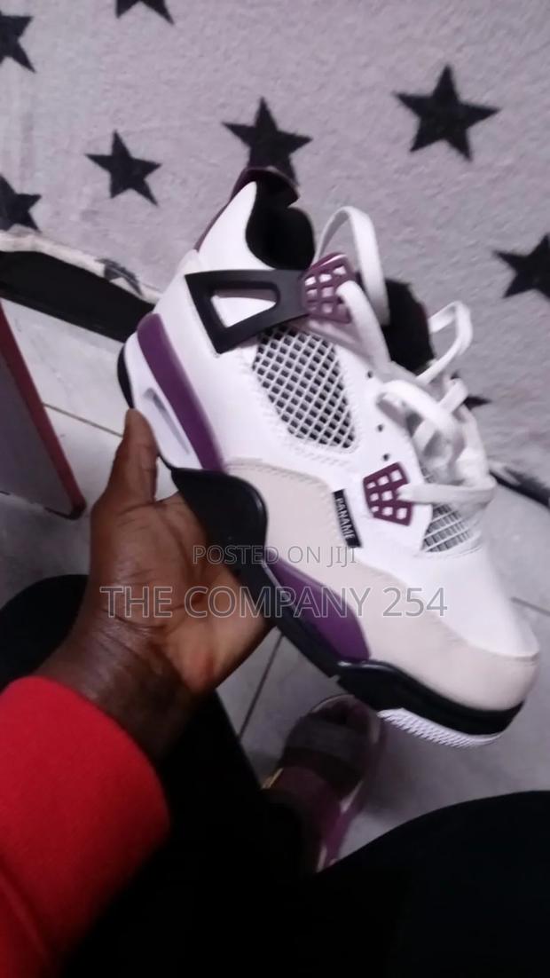 Original Quality Leather Jordan 4 Sneakers Available - thumbnail 4