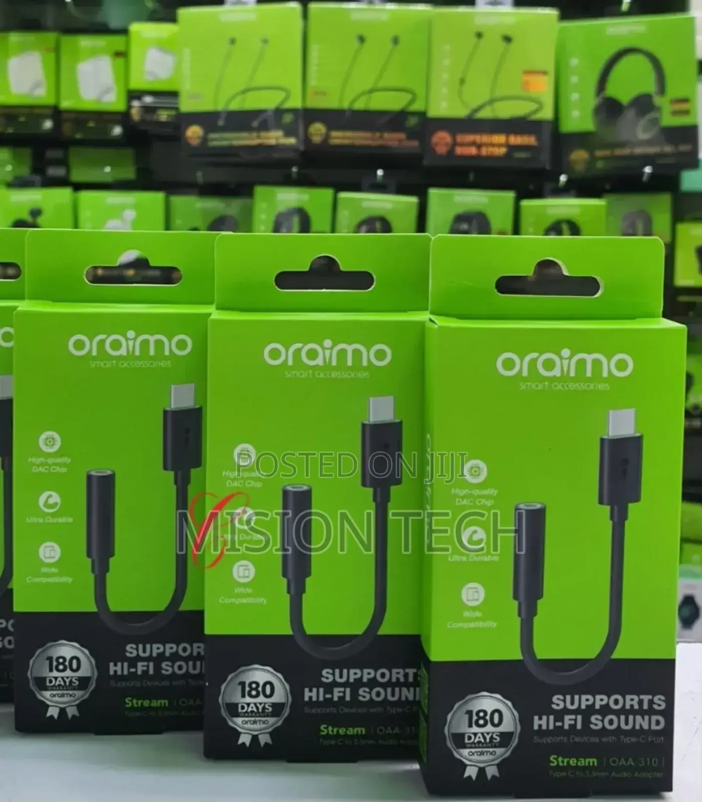 * Oraimo Stream OAA-310 *Type C to 3.5mm* * °