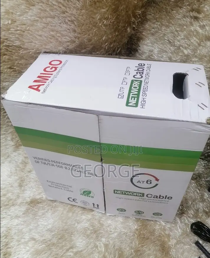 Revealed Amigo Cat-6 Indoor Lan Cable-305m