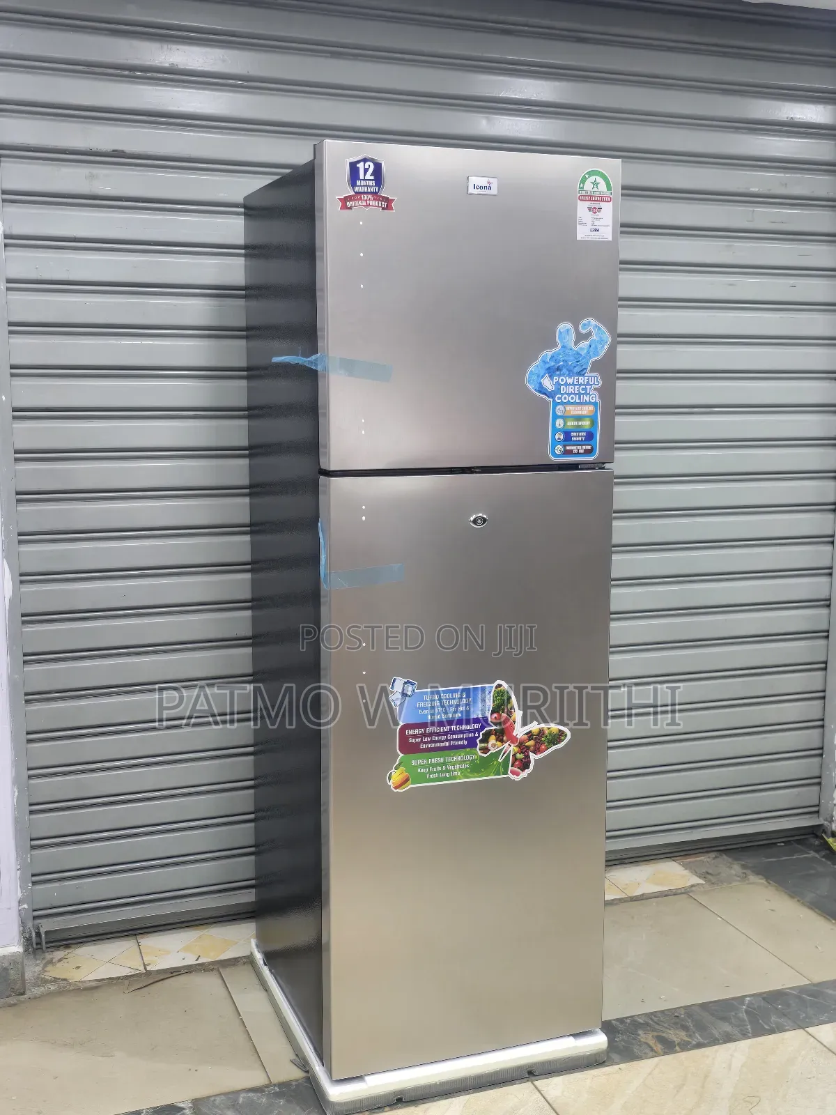 Fridge No-Frost, Icona 243L Fridge, Double Door