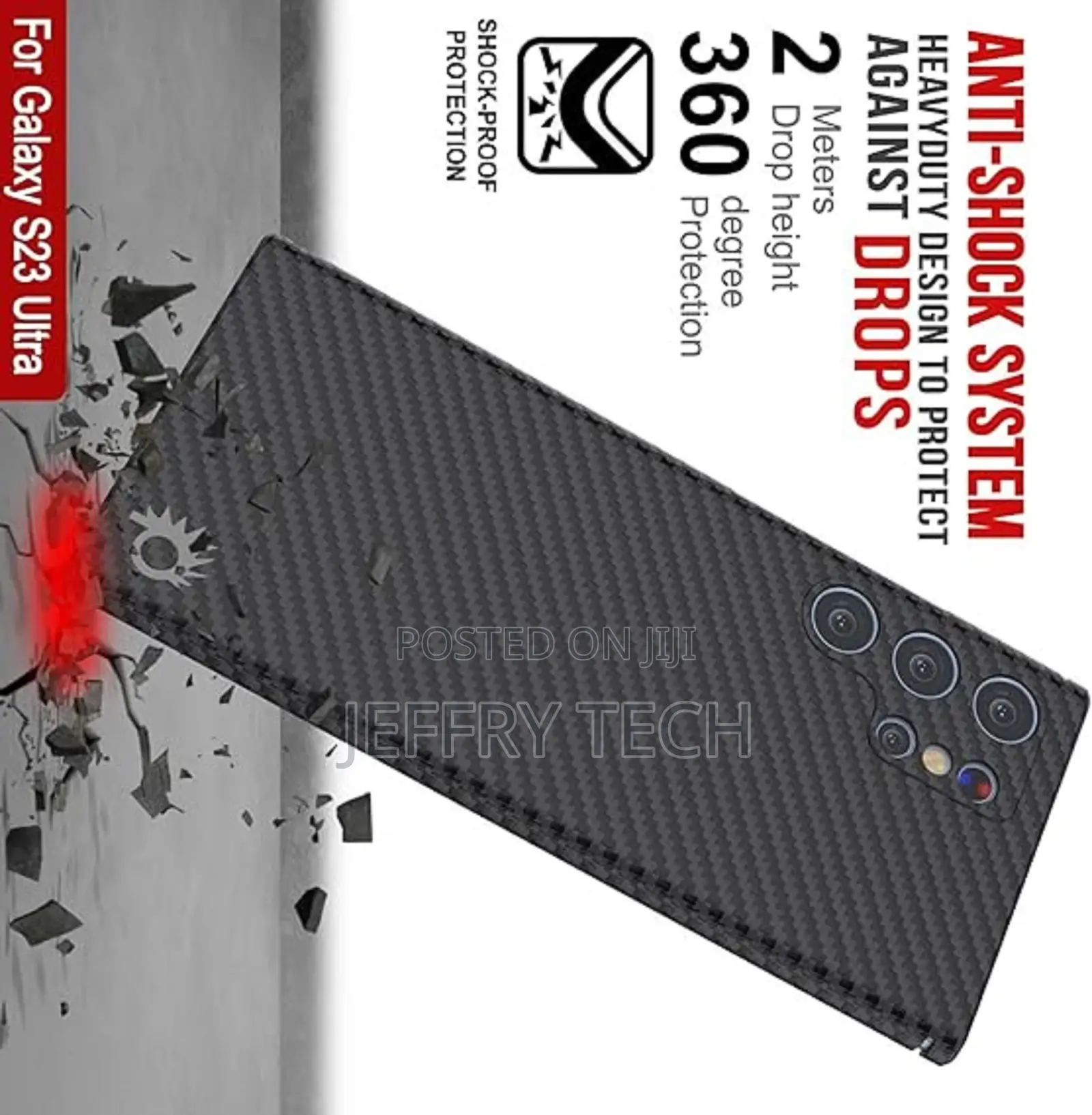 S23 Ultra Carbon Fiber Case [Aramidshield Series] Ultra Slim