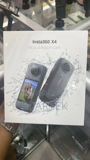 Insta 360 X4  8k 360 Action Cam