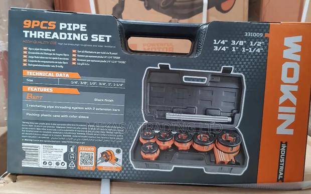 9 PCS Pipe Threading Set(Industrial) 1⁄4-11⁄4" - main view