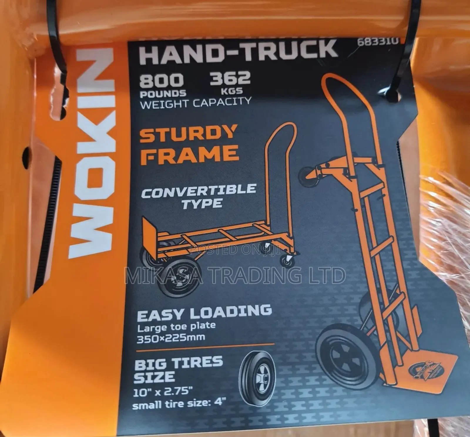 Wokin Hand Truck 2 In 1 - 362kgs