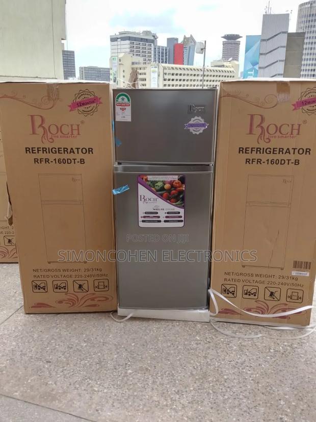 Roch 128litres Double Door Refrigerator