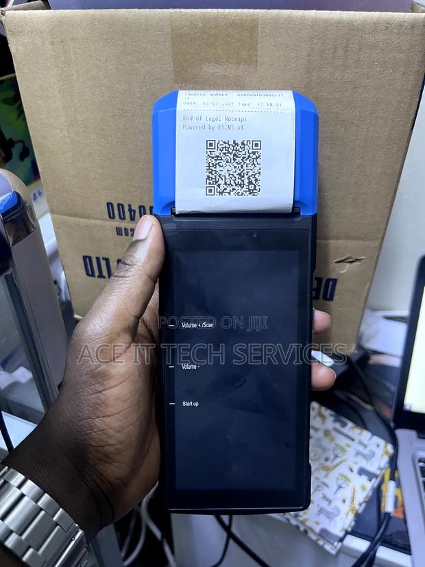 Android Pos With Internal Bluetooth Printer - main view