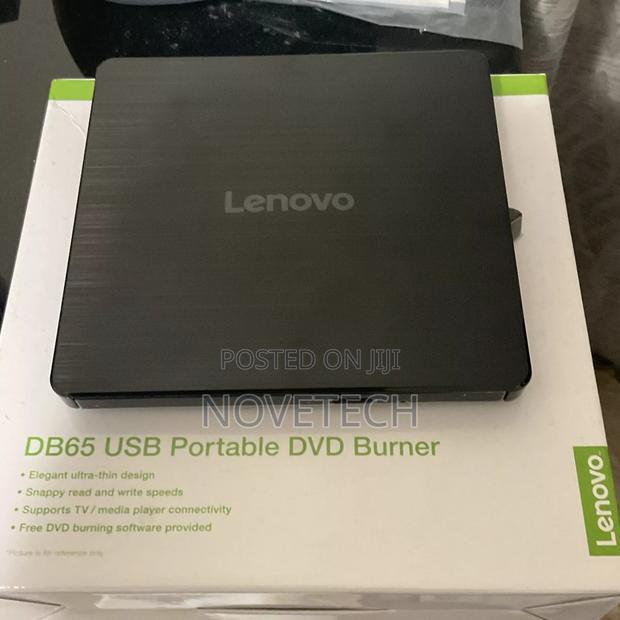 NEW Lenovo Slim DVD Burner DB65 (888015471),Black