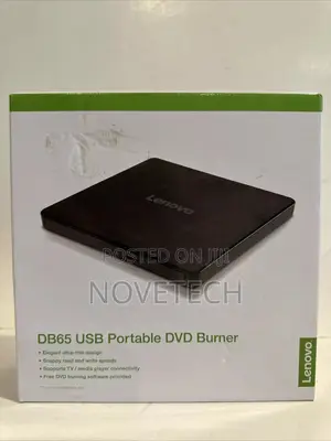 NEW Lenovo Slim DVD Burner DB65 (888015471),Black