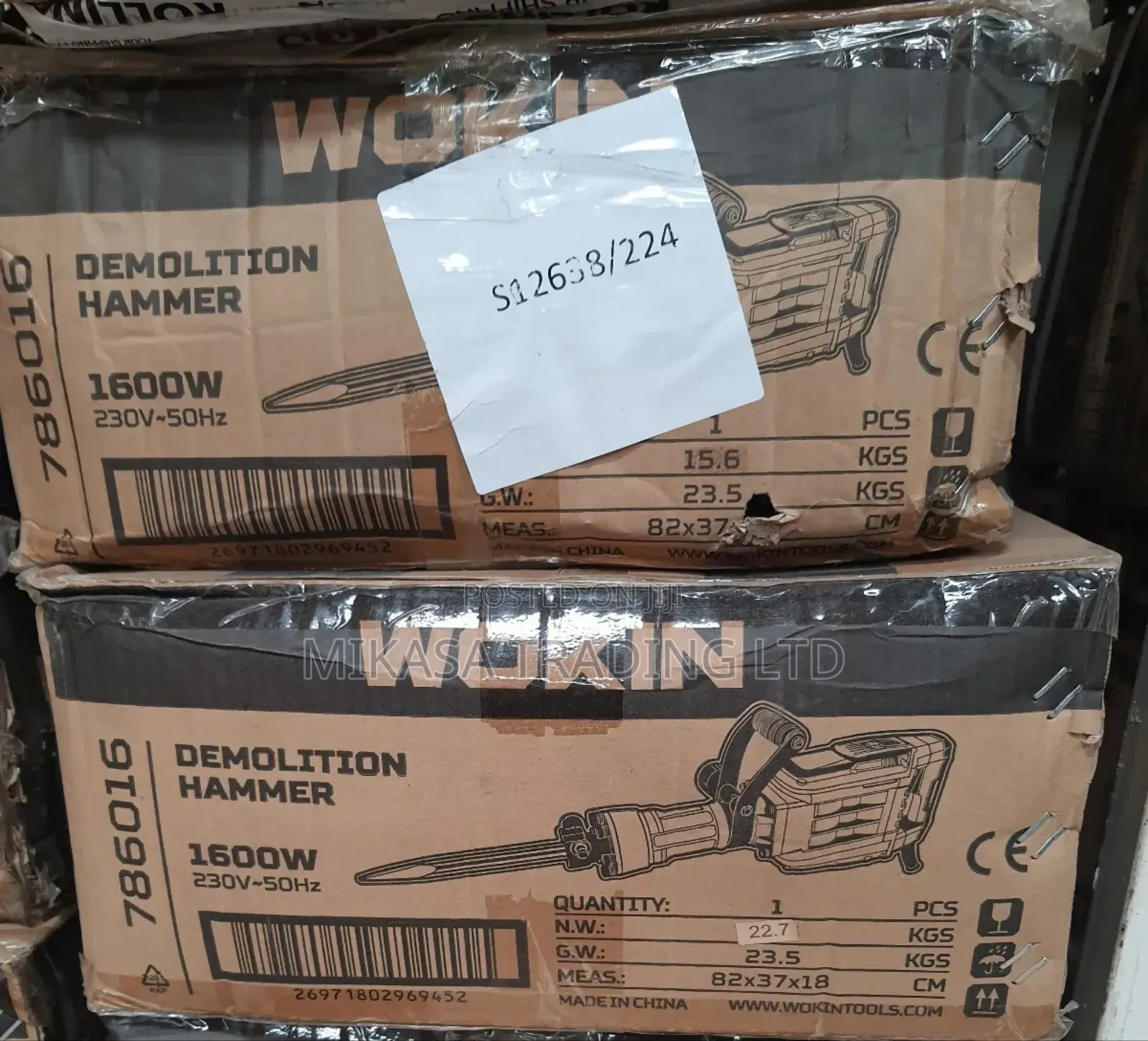 Wokin Demolition Hammer -1600watts