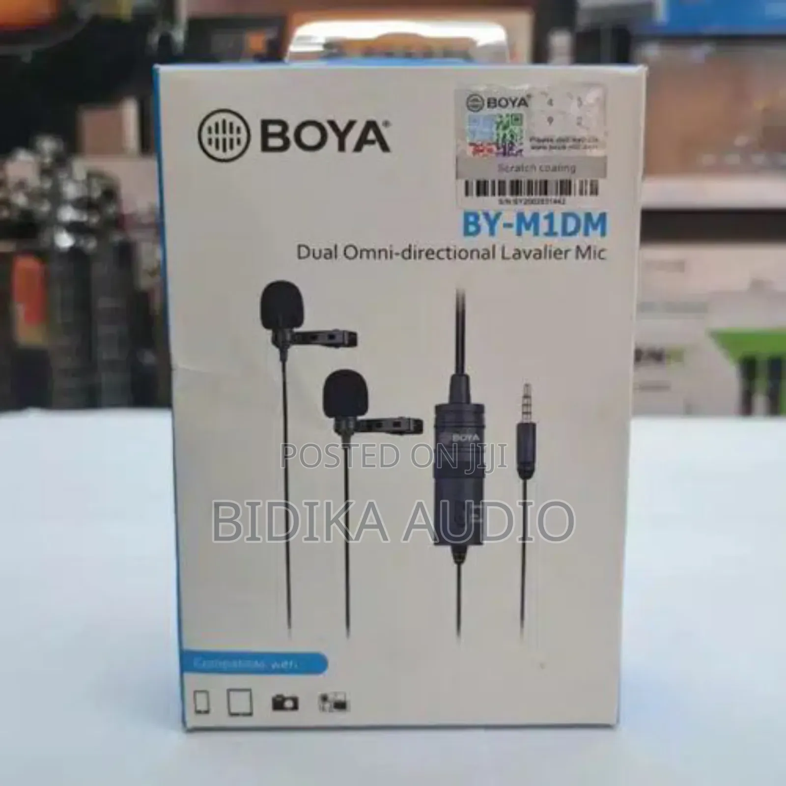Boya Bym1dm Dual Corded Microphone